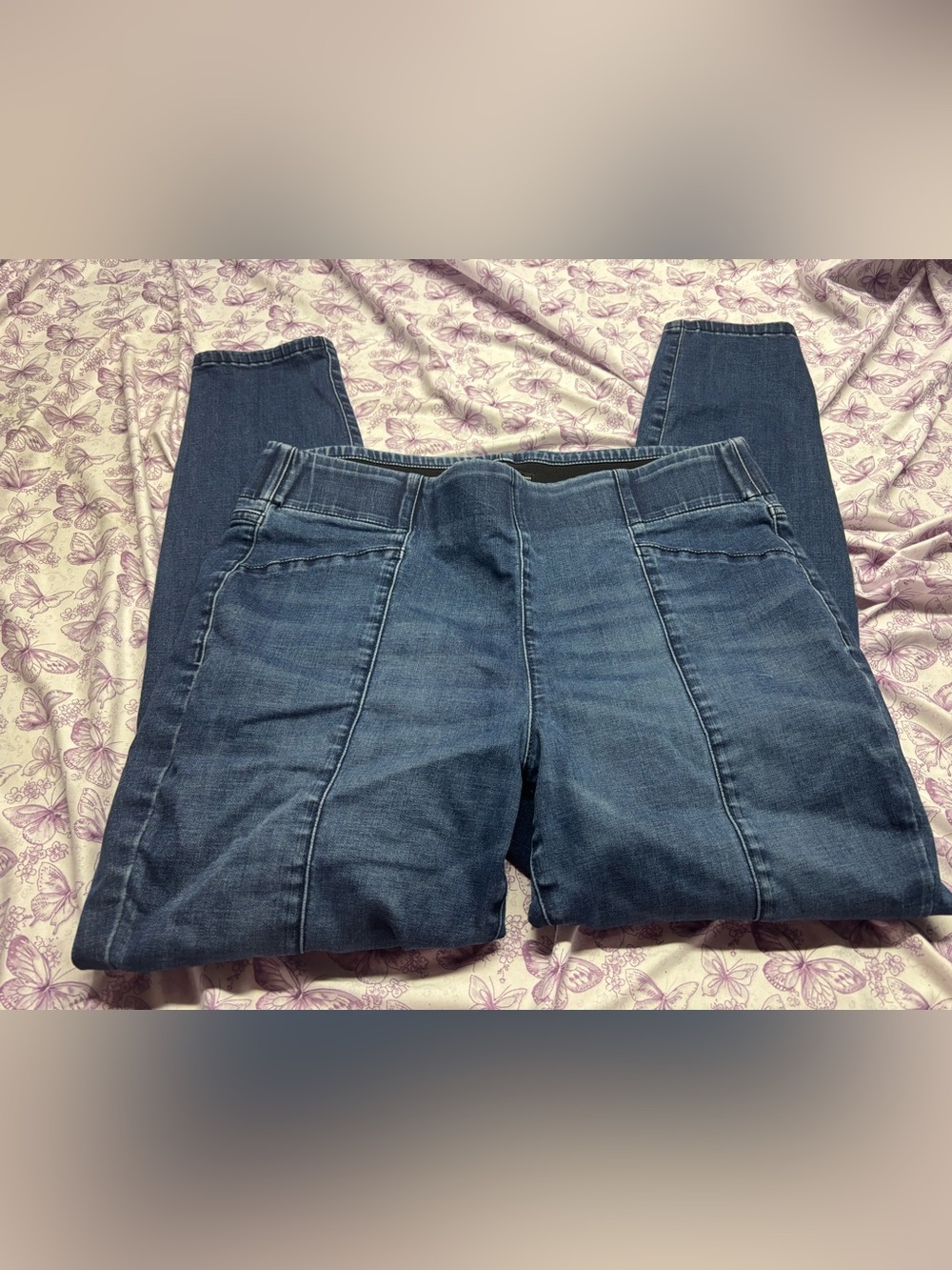 ⚛️Simply Vera Vera Wang Skinny Jeans in Classic Blue